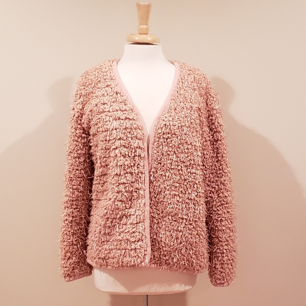 Blush pink jacket from boutique in nyc